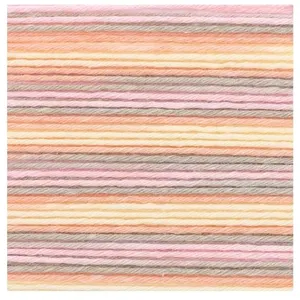 Fil à tricoter Rico Baby Cotton soft Print DK - Rico Design 30 Rose - ... pas cher