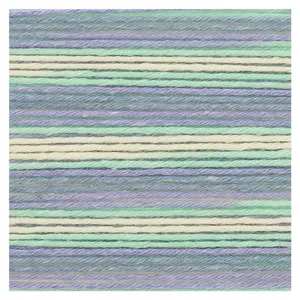 Fil à tricoter Rico Baby Cotton soft Print DK - Rico Design 31 Bleu - ... pas cher