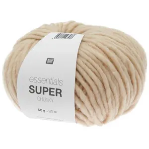 Laine à tricoter Essentials SUPER Chunky 50 gr - RICO Design(...) - 16 Ecru