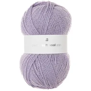 Fil de laine à tricoter Creative Soft Wool Aran - 100GR - 27 Violet - ... pas cher