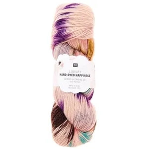 Pelote de laine Luxury HAND-DYED HAPPINESS DK - 100GR - 013 Lilas-poud...
