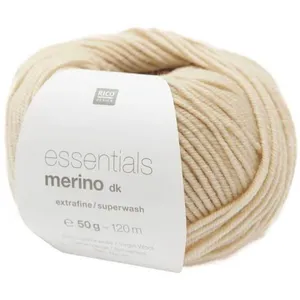 Fil de laine à tricoter ESSENTIALS MERINO DK - 88 Poussiere marron - 8...