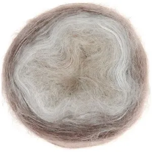Fil à tricoter ESSENTIALS SUPER KID MOHAIR COLOUR LOVE - 18 Galet gris...
