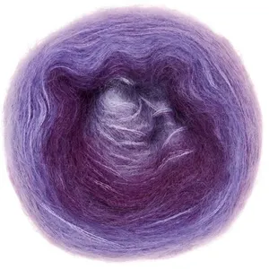 Fil à tricoter ESSENTIALS SUPER KID MOHAIR COLOUR LOVE - 19 -violette ...