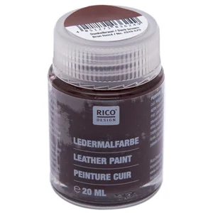 Rico Design Peinture cuir - brun foncé - 20 ml pas cher