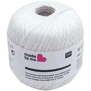 Comparateur de prix : Rico Design Fil de chaîne - blanc - 50 g