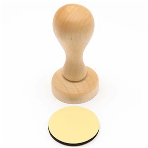 Paper Poetry Manche de tampon en bois Rond Ø 8 cmVendu parfnac