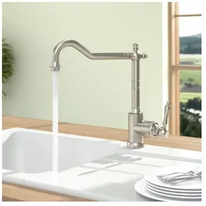 Comparateur de prix : Villeroy&boch - Robinet cuisine villeroy et boch Avia 2.0 Acier massif
