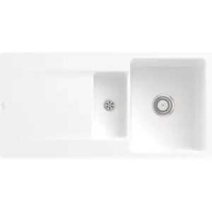 Villeroy & Boch Siluet 60 R Flat Évier de cuisine, 33371FRW,