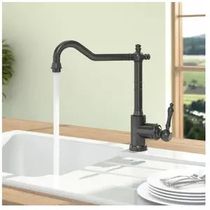 Comparateur de prix : Villeroy&boch - Robinet cuisine villeroy et boch Avia 2.0 Anthracite