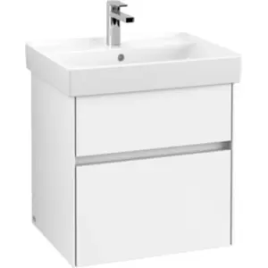 Villeroy & Boch Collaro Meuble sous-lavabo, 2 tiroirs, lavabo au centr... pas cher
