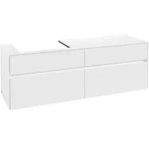 Villeroy & Boch Collaro Meuble sous-vasque, 4 tiroirs, C02200MS, pas cher