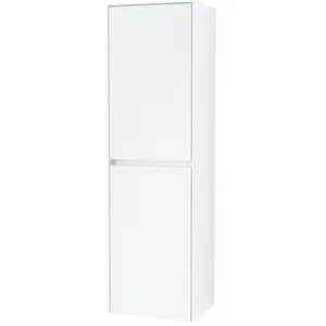 V&B Hochschrank Collaro 45,4x153,8x34,9cm, côté raccord, blanc mat