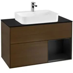 Villeroy & Boch Finion Meuble sous-vasque, 2 tiroirs, G372PDGN,