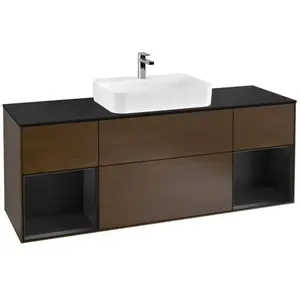 Villeroy & Boch Finion Meuble avec plan de toilette, F452PDGN,