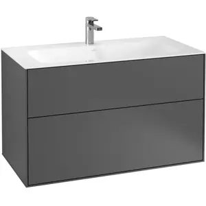 Comparateur de prix : Villeroy & Boch Finion Meuble sous-vasque, 2 tiroirs, G02000GK,