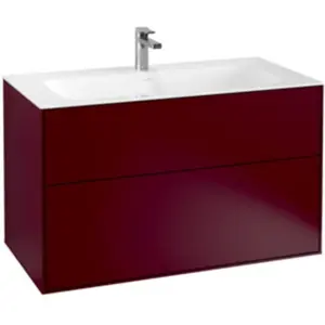 Villeroy & Boch Finion Meuble sous-vasque, 2 tiroirs, F02000HB, pas cher