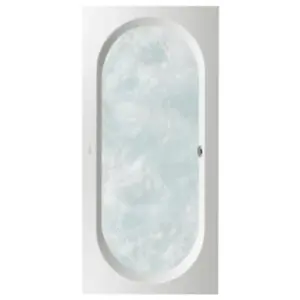 Villeroy & Boch Oberon Baignoire balnéo rectangulaire, UCC199OBE2B1V01... pas cher