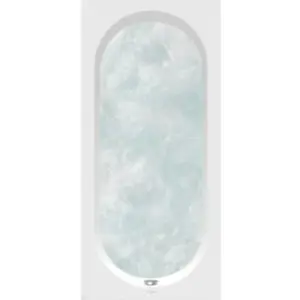 Villeroy & Boch Oberon Baignoire balnéo rectangulaire, UHC160OBE2B2V01... pas cher