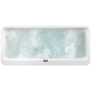 Villeroy & Boch Squaro Edge 12 Baignoire balnéo ovale, UCE180SQE7B2V01... pas cher