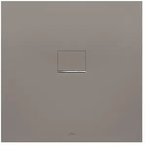 Villeroy & Boch Receveur antidérapant 100 x 100  Squaro Infinity quaryl carré gris TU