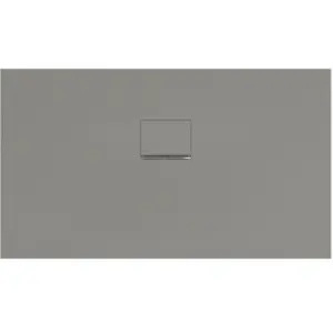 Villeroy & Boch Squaro Infinity Receveur de douche rectangulaire à encastrer à fleur du sol, UDQ1375SQI2IV-3S, pas cher
