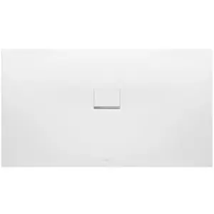 Villeroy & Boch Squaro Infinity Receveur de douche rectangulaire à encastrer à fleur du sol, UDQ8080SQI1IV-1S, pas cher