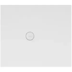 V&B Bac à douche Subway Infinity 90x80x4 cm, blanc antidérapant pas cher