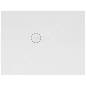 V&B Duschwanne Subway Infinity 90x75x4cm, blanc antidérapant pas cher