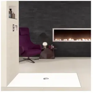Receveur de douche - VILLEROY ET BOCH - Subway Infinity - Carré - Blan... pas cher