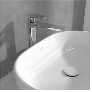 Villeroy & Boch O.novo Mitigeur de lavabo à bec haut, TVW10410511061, pas cher