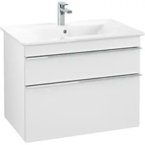 Comparateur de prix : Villeroy & Boch Venticello Meuble sous-vasque, 2 tiroirs, A92501MS,