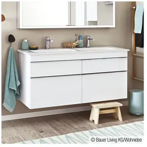 Villeroy & Boch Venticello Meuble sous-vasque, 4 tiroirs, A93001DH, pas cher