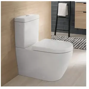 Villeroy & Boch Subway 2.0 Cuvette au sol avec DirectFlush, 5617R001,Vendu paramazon