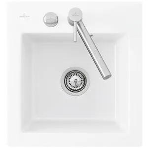 Comparateur de prix : Evier céramique - VILLEROY & BOCH - XS Subway Pure - Blanc - 1 bac - 4...