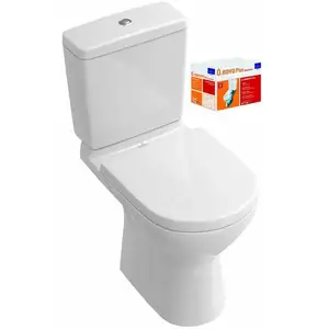 Comparateur de prix : Villeroy & Boch Combi Pack O.NOVO Direct Flush - Sortie horizontale - Couleur: BLANC