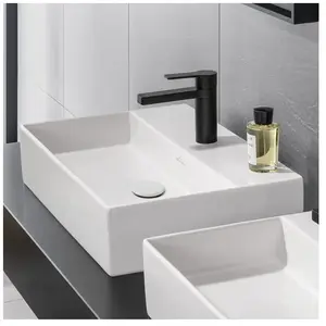 Vasque à poser  Memento 2.0 blanc ceramicplus 50 x 42 cm Villeroy & BochVendu paramazon