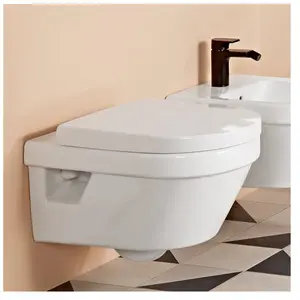 Comparateur de prix : WC SUSPENDU SANS BRIDA Villeroy & Boch mod. ARCHITECTURE SANS SIÈGE