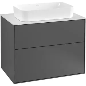 Villeroy & Boch Finion Meuble sous-vasque, 2 tiroirs, G63100MT, pas cher