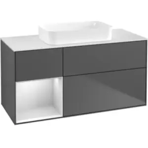 Villeroy & Boch Finion Meuble sous-vasque, 3 tiroirs, G701MTGK,