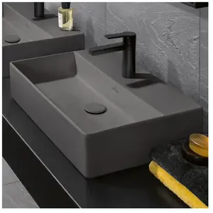 Vasque à poser villeroy et boch Memento 2.0 graphite ceramicplus 60 x 42 cmVendu paramazon