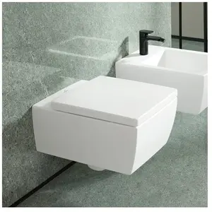 Villeroy & Boch Memento 2.0 Diepspoelcloset Zonder Spoelrand 375X560Mm... pas cher