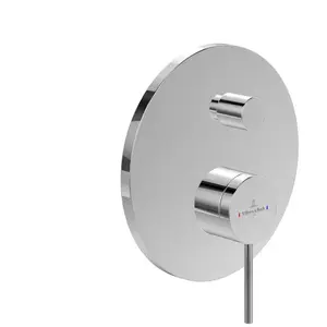 Villeroy & Boch Mitigeur mécanique encastré avec inverseur Loop & Friends Chrome TU pas cher