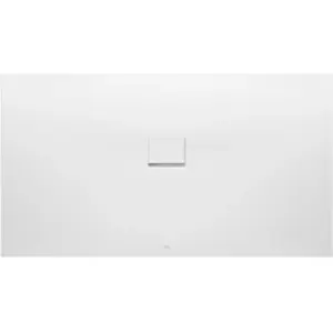 Villeroy & Boch Squaro Infinity Receveur de douche rectangulaire à encastrer à fleur du sol, UDQ1370SQI2IV-RW, pas cher