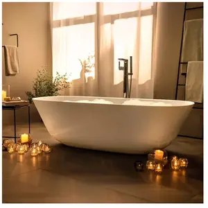 Comparateur de prix : Villeroy & Boch Theano Baignoire en îlot, ovale, UBQ175ANH7F200V-01,