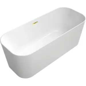 Villeroy & Boch Finion Baignoire en îlot, ovale, UBQ177FIN7N300V301,