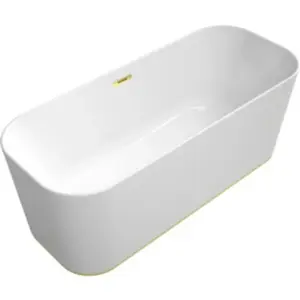 Villeroy & Boch Finion Baignoire en îlot, ovale, UBQ177FIN7N300V101,