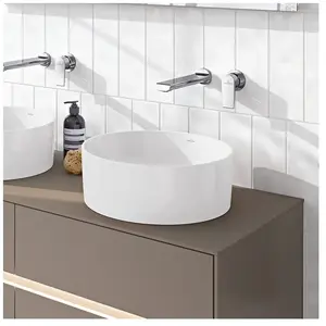 Comparateur de prix : Villeroy&boch - Collaro - Vasque, diamètre 40 cm, blanc alpin 4A184001