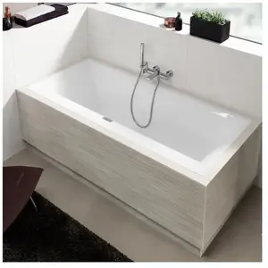 Comparateur de prix : Baignoire droite 160 X 75 VILLEROY ET BOCH Squaro Edge 12 quaryl
