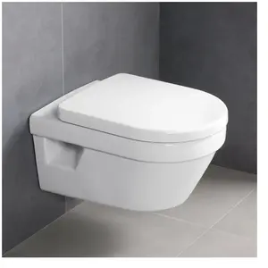 Villeroy & Boch Pack WC ceramic plus et abattant SoftClose (5684HRR1)Vendu paramazon